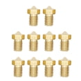 thumbnail image 2 of Boquilla extrusora 3D Cabezales de impresión de boquilla extrusora de latón para impresora 3D de 3 mm M6 Set / 0.4mm Sharpla Boquilla de latón, 2 of 5