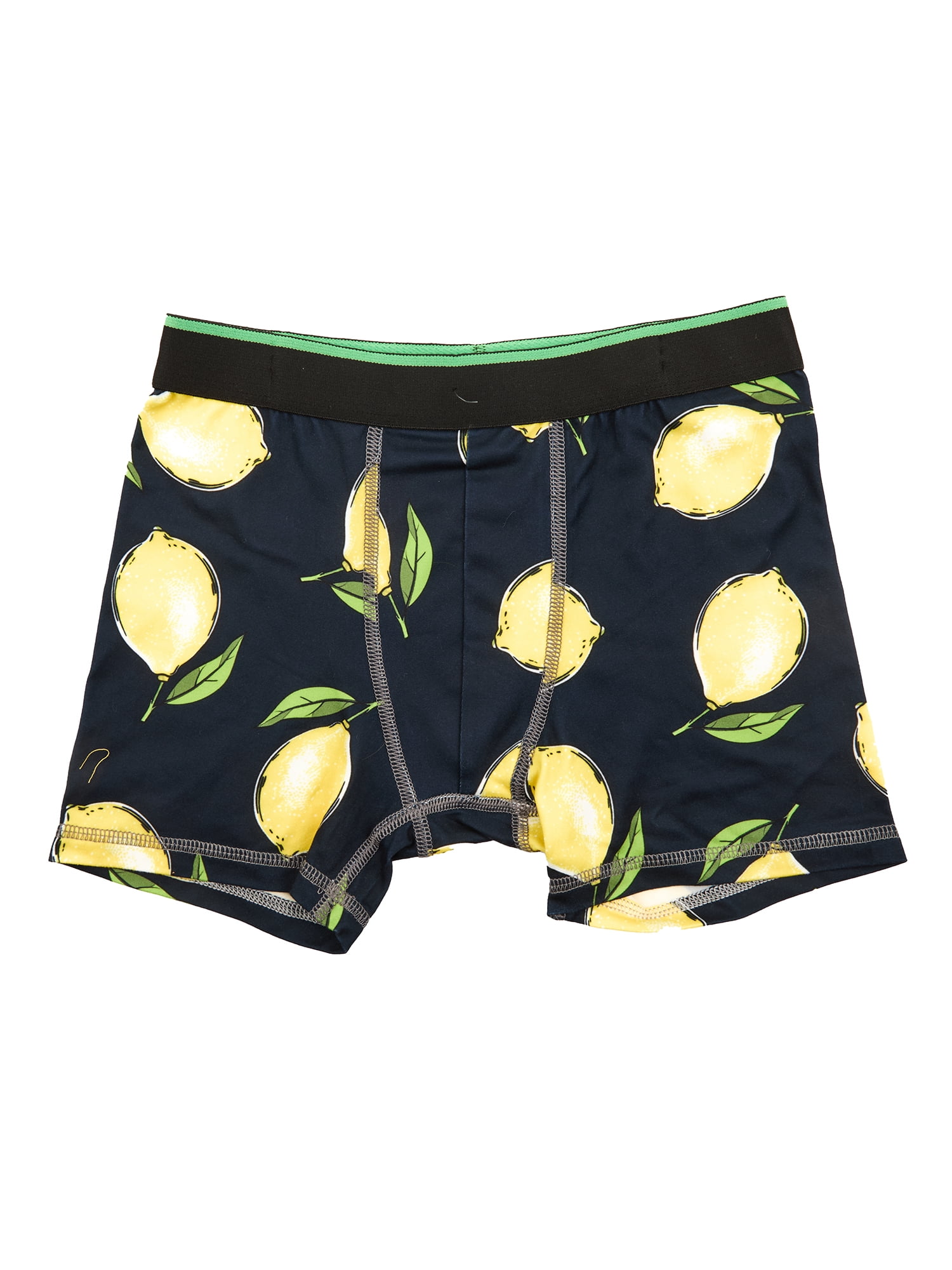Wonder Nation Boys Boxer Brief Fruit Underwear, 4-Pack, Sizes S-XL
