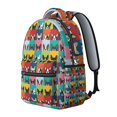 thumbnail image 2 of Boston Terrier Backpack for School,Cute School Bag,Schoolbag with Adjustable Shoulder Straps & Padded Back,15.3"x11"x7.1".﻿, 2 of 6