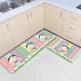 thumbnail image 4 of Hearth & Gear Easter Kitchen Rugs And Mats Set Of 2 Cushioned Fatigue Kitchen Floor Mat Non Kitchen Rug Set Comfort Standing Mats Cookie Throw Blanket Was Blanket Furry Rug Insulating Rug Small, 4 of 7