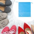 thumbnail image 2 of Unique Bargains 10 Pcs  Dustproof Shoe Dust Bag Shoes Storage Bag Drawstring Storage Bag Blue, 2 of 5