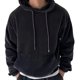 thumbnail image 1 of Kalauyu Men's Corduroy Hooded Sweatshirt Casual Long Sleeve Hoodie Pullover Sweatshirts, 1 of 8