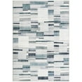 thumbnail image 2 of Aoile 5x7 Area Rug Washable Rug, Soft Abstract Checkered Rug for Bedroom, Non Slip Stain Resistant Throw Carpet, Grey, 2 of 7