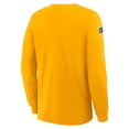 thumbnail image 5 of Men's Fanatics Gold Pittsburgh Penguins Authentic Pro Property Of Practice Long Sleeve T-Shirt, 5 of 5