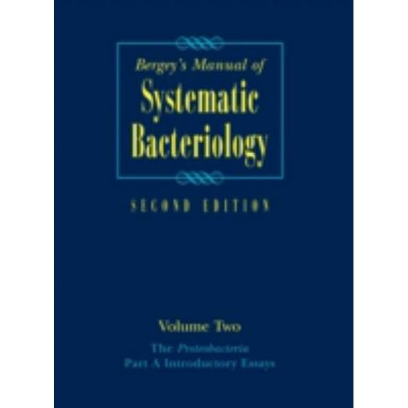 Pre-Owned Bergey's ManualÂ® of Systematic Bacteriology (Hardcover) 9780387241432