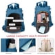 thumbnail image 3 of Rawiri Mochila para Mujer Monederos Mochila de Tela Oxford Mochila Impermeable Bolso de Hombro Informal, 32 * 29 * 11 cm, 3 of 7