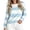 Light Blue, variant on Lmueinov Womens Striped Tops Loose Fit Crew Neck Long Sleeve Shirts for Women Lightweight 2026 Fall Casual Outfits