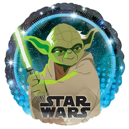 Star Wars Galaxy Yoda 17" Balloon (Each)