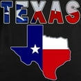 thumbnail image 3 of CafePress - Flag Map With Texas Women's Long Sleeve Dark T Shi - Women's Long Sleeve Graphic Tee Casual Fit, 3 of 4