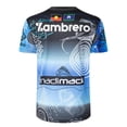 thumbnail image 5 of 2024 Cronulla Sharks Camiseta de rugby de entrenamiento indígena / pantalones cortos - Hombre Talla: S-5XL (Nombre impreso y número) Calidad superior, 5 of 5