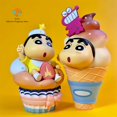 thumbnail image 2 of Crayon Shin Chan Anime figura caja ciega Kawaii postre tiempo serie Anime figuras Pvc modelo muñeca colección adornos juguetes regalos hola suerte  unisex, 2 of 2
