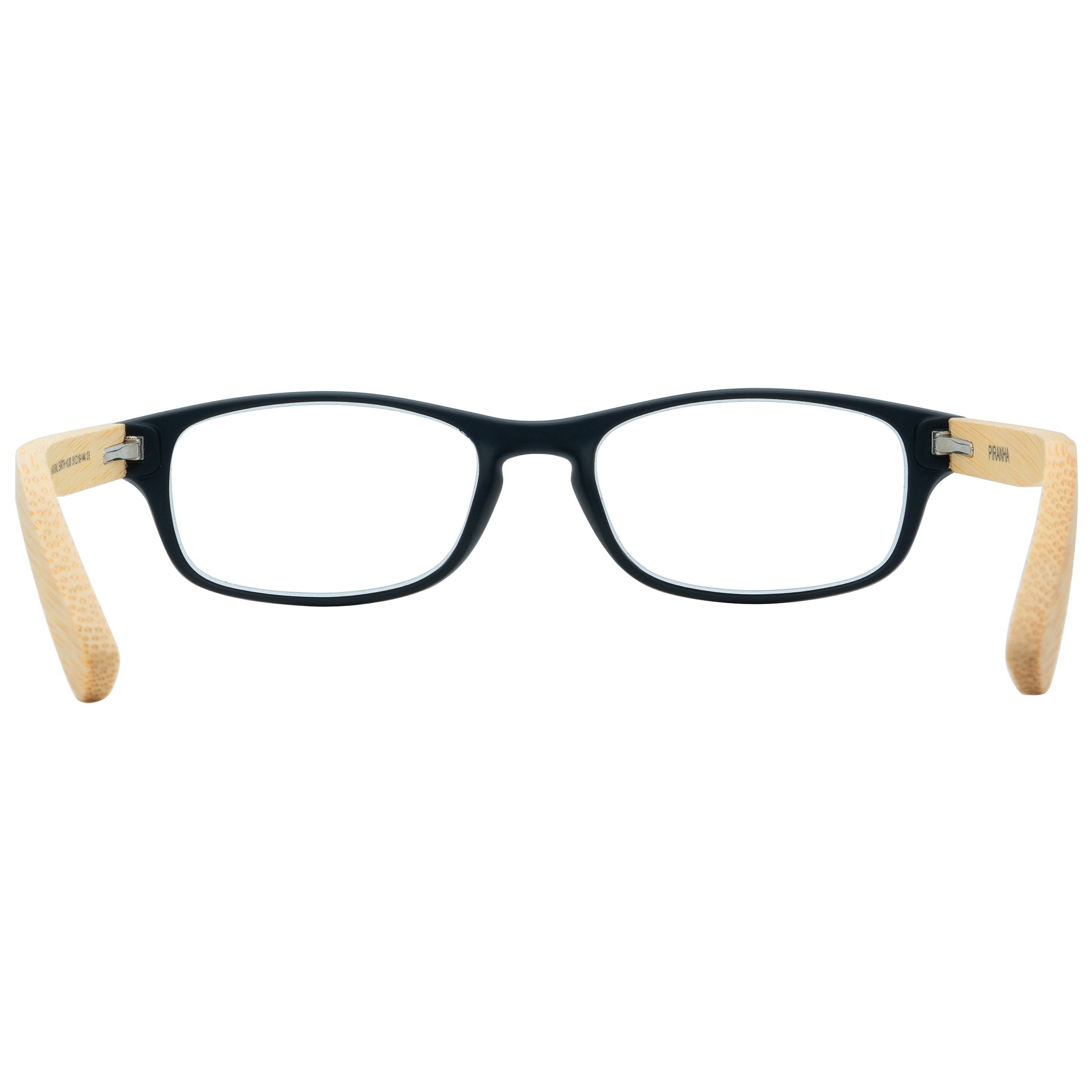 Piranha Optics Evergreen Natural Earth Bamboo Reading Glasses +3.00 Diopter
