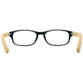 thumbnail image 4 of Piranha Optics Evergreen Natural Earth Bamboo Reading Glasses +3.00 Diopter, 4 of 7