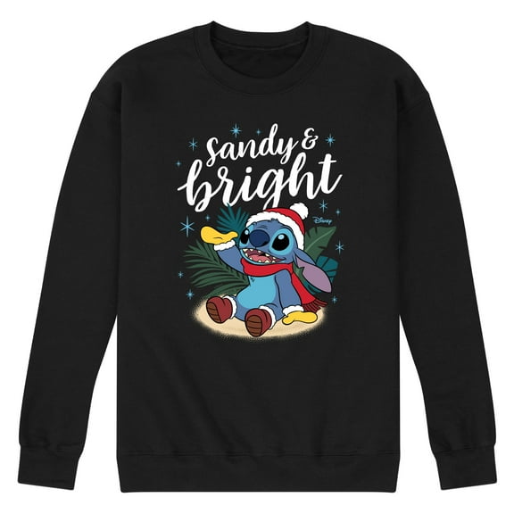 Lilo & Stitch - Sandy And Bright - Men's Crew Neck Fleece Pullover