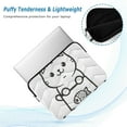 thumbnail image 2 of FORMRS 15"-15.6" Laptop Sleeve Protective Case Soft Carrying Quilted Computer Bag Cover, Cute Chubby Cat, 2 of 7