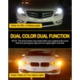 thumbnail image 3 of AUXITO 1157 LED Switchback Bulb Turn Signal Light Bulbs 3030SMD Chipsets with Projector for Turn Signal Parking Daytime Running Lights, 3 of 8
