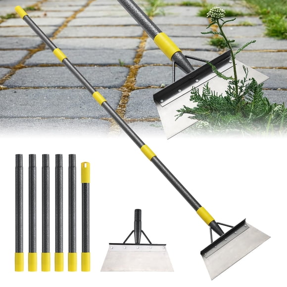 Pala plana de jardín Lilyvane de metal resistente de 152 cm