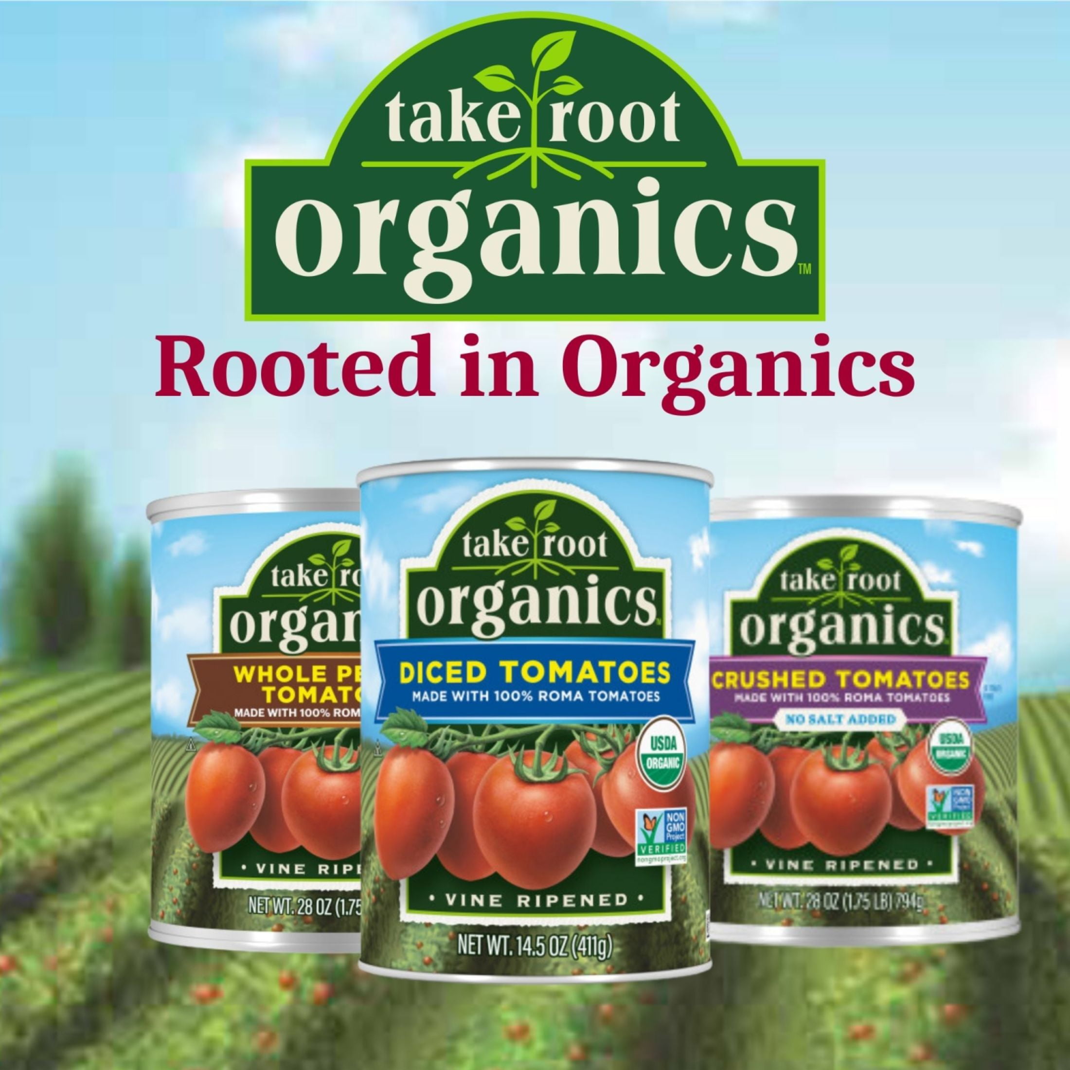 (5 pack) Take Root Organics Tomato Paste, 6 oz Can