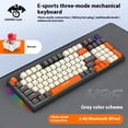 thumbnail image 1 of H96 three-mode mechanical keyboard Bluetooth wireless gaming keyboard, 1 of 18