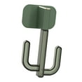 thumbnail image 3 of Estante colgante para zapatillas de pared, organizador de zapatos multifuncional y duradero. Oro verde oscuro, 3 of 9