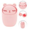 thumbnail image 3 of Unique Bargains 1 Pc Portable Bears Makeup Sponge Holder for Travel Pink Silicone, 3 of 6