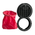 thumbnail image 2 of Marine Boat Kayak Canoe Heavy Duty Nylon Negro 6 '' Cubierta de Escotilla de licencia de Cubierta Impermeable con Bolsa de Almacenamiento Cola Cubierta para kayak, 2 of 7