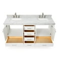 thumbnail image 7 of Ariel A073d-Cwr-Vo Cambridge 72" Free Standing Double Basin Vanity Set - Brown, 7 of 7