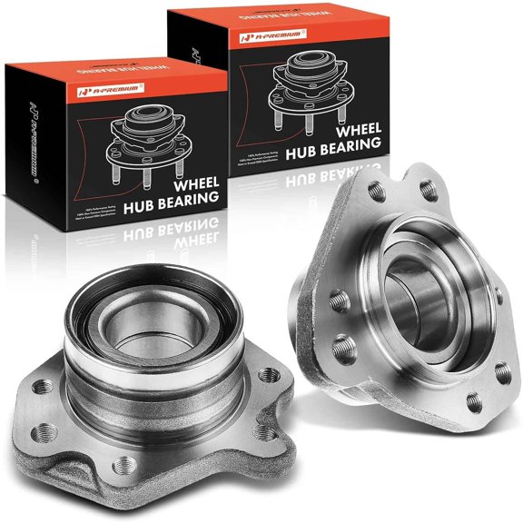 A-Premium 2 x Front Wheel Bearing and Hub Assembly Compatible with Honda CR-V CRV 1997 1998 1999 2000 2001