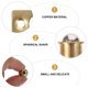 thumbnail image 3 of unbranded 10Ud De Bola De Dorado Para Puertas Accesorio Resistente Para Muebles Y Armarios, 3 of 6