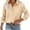 Beige, variant on Satin Women’s Imitation Silk Long Sleeved Blouse European Foreign Trade Border Shirt