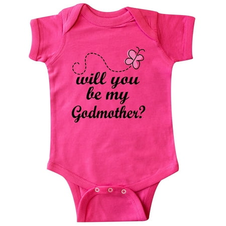 

Inktastic Godmother Proposal Baby Girl Gift Baby Girl Bodysuit