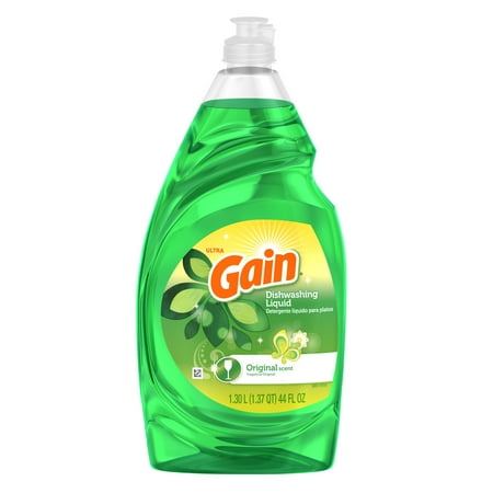 Gain Ultra Dishwashing Liquid, Original, 40 Fl Oz