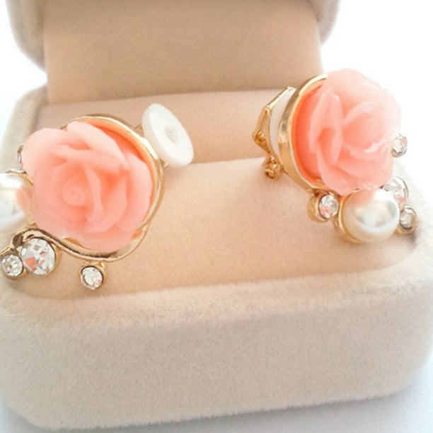 Earrings Rings For Girls Club Factory Women Flower Shape
