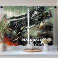thumbnail image 4 of The Mandalorian Window Curtain - 2 Panels(28"x40"), 4 of 10