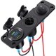 thumbnail image 1 of Cargador de coche con enchufe de encendedor de cigarrillos de 12 V, cargador USB dual y voltímetro LED Adecuado para barco, camión, motocicleta JFHHH pequeña, 1 of 5