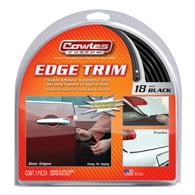 Cowles Door Edge Guard Set T5605 Single; 18 Foot Length x 3/8 Inch Width; Chrome Plated; PVC Plastic