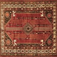 thumbnail image 1 of Ahgly Company Indoor Square Persian Brown Traditional Area Rugs, 3' Square, 1 of 4