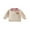 Khaki, variant on BemeyourBBs Toddler Baby Boy Fall Winter Spring Sweatshirt Valentines Day Outfits Tractor Embroidery Quarter Zip Pullover Plaid Lapel Long Sleeve Collared Shirt Sweater Tops
