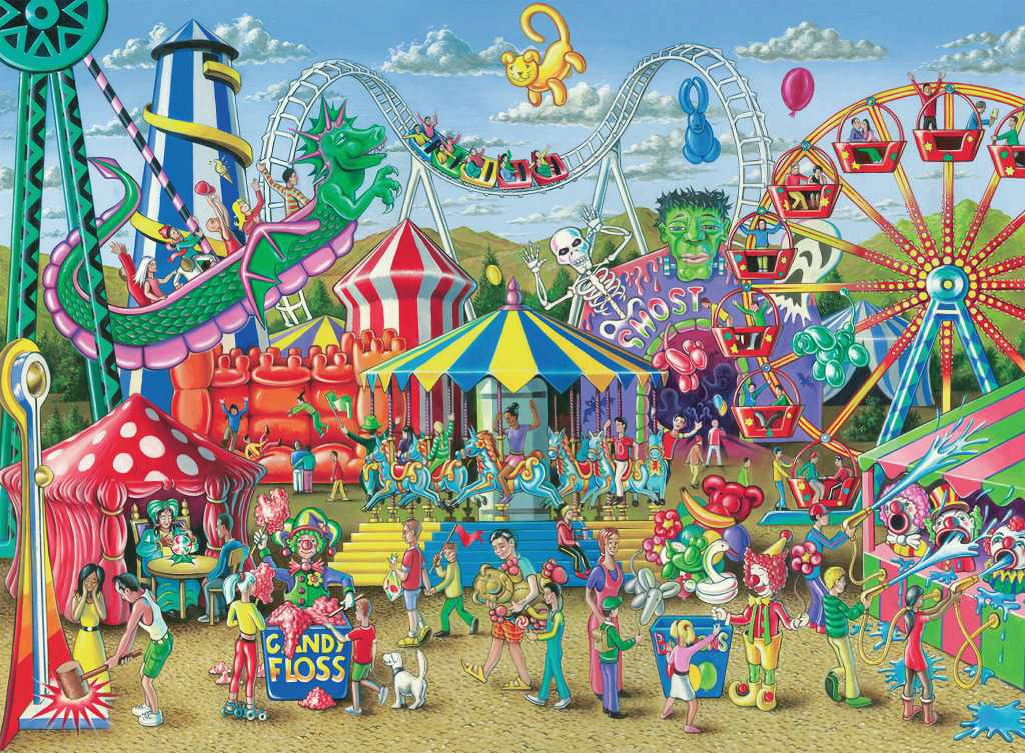 Ravensburger Creative Leisure Junior Art Numbers Painting Set - Complete Kit With Frame For Kids 9+