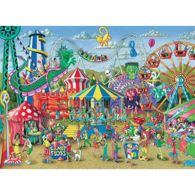 Ravensburger Fun at the Carnival Jigsaw Puzzle - Walmart.com