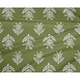 thumbnail image 4 of oneOone Polyester Lycra Fabric Leaves & Floral Block Print Fabric BTY 56 Inch Wide, 4 of 4