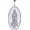 Silver Miraculous Virgin Mary, variant on Sterling Silver Virgin Mary Pendant Necklace Medallion with Diamond Cut Finish and Chain