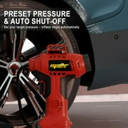 Mellif Cordless Tire Inflator Portable Air Compressor Compatible with Milwaukee 18V Battery(Tool Only)