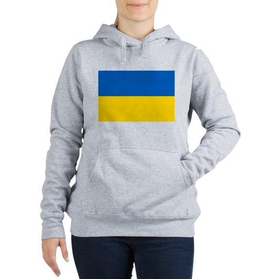 CafePress - Ukraine Flag Sweatshirt - Women's Hooded Sweatshirt
