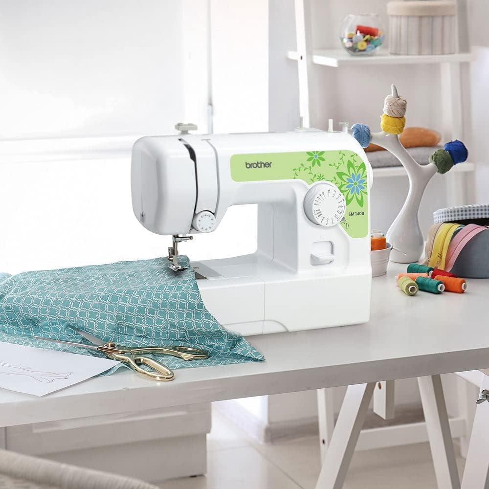 Brother SM1400 14-Stitch Sewing Machine With Premium Thread 6-Pack