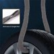 thumbnail image 4 of Athletic Sneaker Canvas Shoes Laces Flat Shoelaces String Dark Gray Pair, 4 of 5