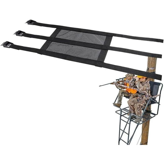 Universal Tree Stand Seat Replacement, Lightweight Adjustable Tree Stand Seat, Fits All Tree Stands Works On Climbing Treestands Ladder Stand Accessories for Hunting