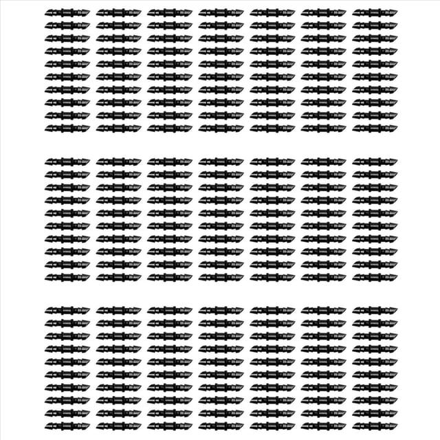 Paquete de 210 Accesorios de Acoplamiento de PúAs Universales para Riego por de 1/4 Pulgadas, Conectores de PúAs para Tubos de de 1/4 Pulgadas