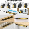 thumbnail image 2 of 8-Outlet Heavy Duty Power Strip Sur Protector (2100 Joules), Mountable Metal Long Power Bar with 6FT 14AWG Extension Cord, 15A Circuit Breaker, ETL Listed for Gara, Workshop, Office, 2 of 4