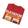 thumbnail image 4 of Elevator Whisperer Elevator Mechanic Novelty Graphic Unisex T-Shirt, 4 of 4